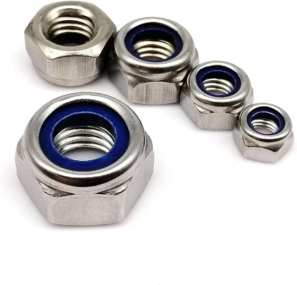 DIN 985 – Nylon Insert Lock Nuts (Self-Locking Hex Nuts)