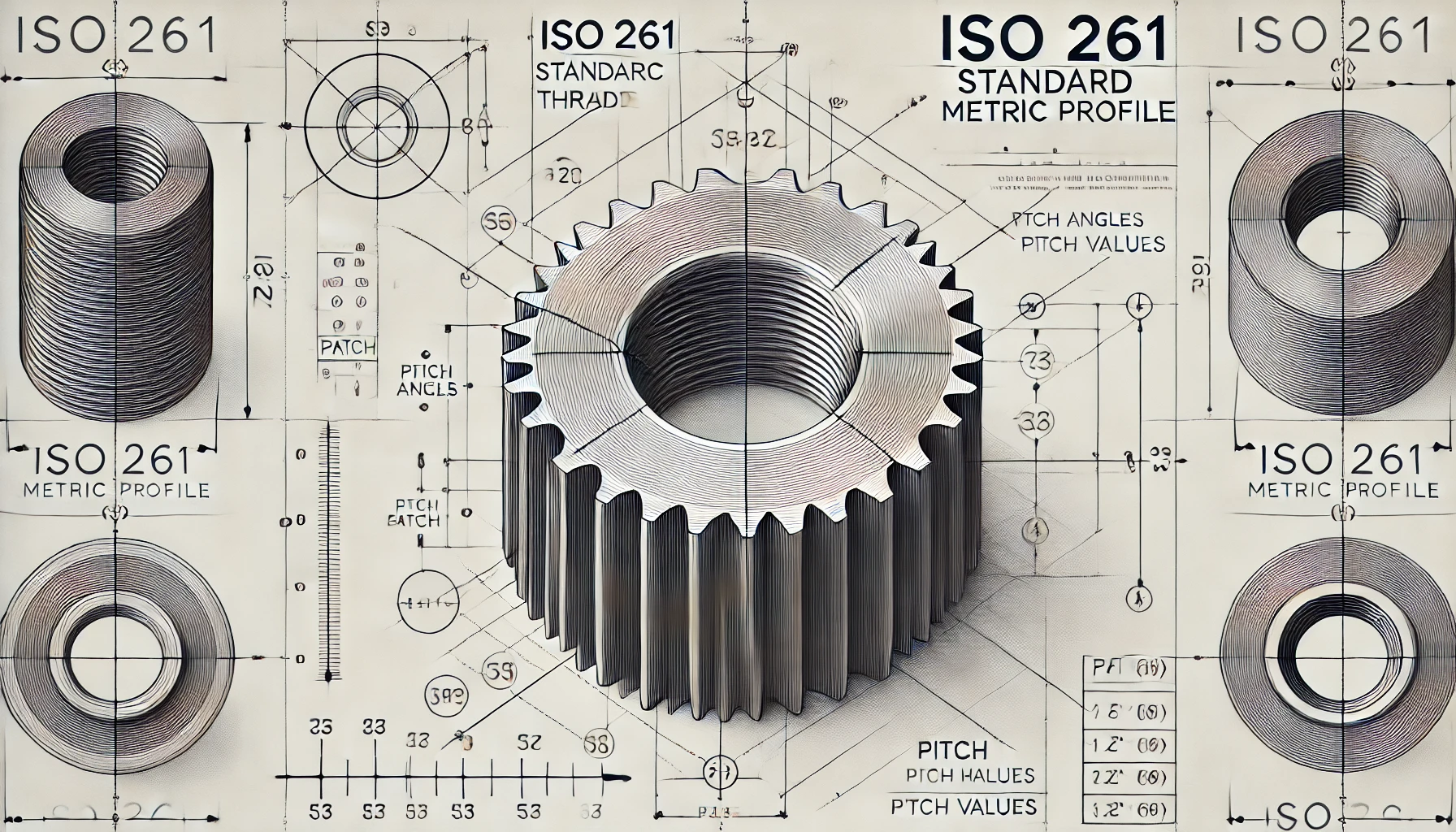 Standard Metric Thread Sizes