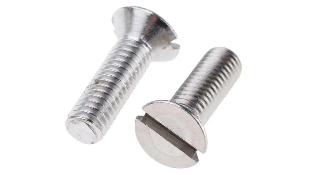 DIN 63: Slotted Countersunk Head Screws