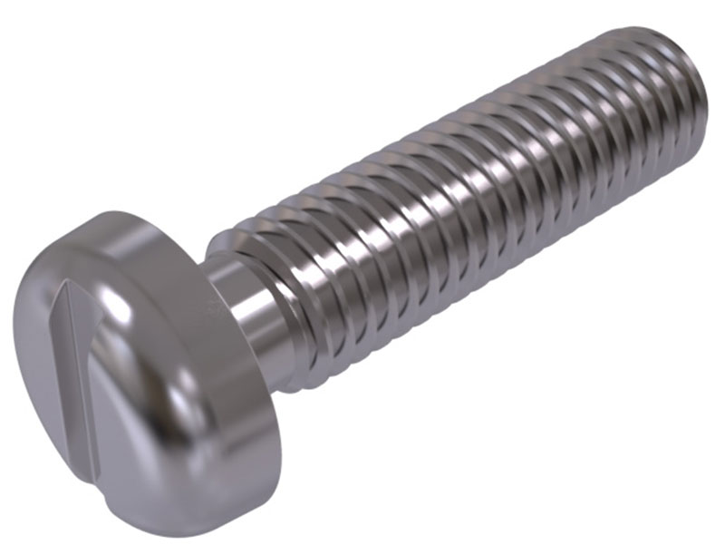 DIN 85: Slotted Pan Head Screws